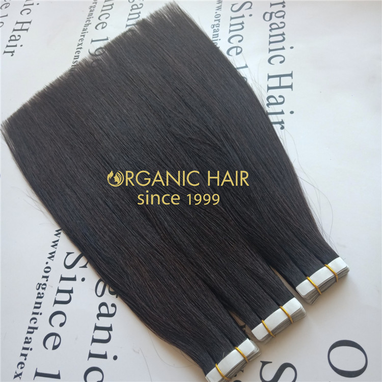 Black tape in hair extension with high quality and cheap price A105